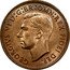 Australia Half Penny Kangaroo 1951 (p) With dot KM# 42 GEORGIVS VI D:G:BR:OMN:REX FIDEI DEF. coin obverse