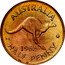 Australia Half Penny Kangaroo 1962 (p) KM# 61 AUSTRALIA KG 1963 HALF PENNY coin reverse