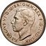 Australia One Crown Coronation of King George VI 1938 KM# 34 GEORGIVS VI D:G:BR:OMN:REX F:D:IND:IMP. HP coin obverse