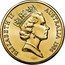 Australia One Dollar International Year of Peace 1986 Proof KM# 87 ELIZABETH II AUSTRALIA 1990 RDM coin obverse