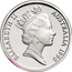 Australia One Dollar International Year of Peace 1990 KM# 87a ELIZABETH II AUSTRALIA 1990 RDM coin obverse