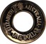 Australia One Dollar The Holey Dollar 1988 KM# 112 ELIZABETH II AUSTRALIA ONE DOLLAR coin obverse