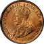Australia One Half Penny George V 1911 L KM# 22 GEORGIVS V D.G.BRITT: OMN:REX F.D.IND:IMP: / GEORGE V KING EMPEROR coin obverse