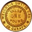 Australia One Pound Adelaide 1852 KM# 2 WEIGHT, 5 DWT: 15 GRS: VALUE ONE POUND 22 CARATS. coin reverse