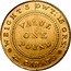 Australia One Pound Adelaide 1852 KM# 1 WEIGHT, 5 DWT: 15 GRS: VALUE ONE POUND 22 CARATS. coin reverse