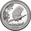 USA Quarter Dollar Kisatchie - Louisiana 2015 S Silver Proof KM# 598a KISATCHIE LOUISIANA 2015 E PLURIBUS UNUM coin reverse