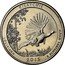 USA Quarter Dollar Kisatchie National Forest 2015 P KM# 598 UNITED STATES OF AMERICA IN GOD WE TRUST LIBERTY QUARTER DOLLAR D coin obverse