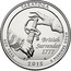 USA Quarter Dollar Saratoga National Historical Park 2015 P KM# 601 BRITISH SURRENDER 1777 SARATOGA NEW YORK 2015 E PLURIBUS UNUM coin reverse
