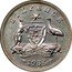 Australia Sixpence Coat of Arms 1934 KM# 25 SIXPENCE ADVANCE AUSTRAILA *YEAR* coin reverse
