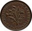 Canada 1/2 Penny (Birmingham) AGRICULTURE & COMMERCE BAS CANADA coin obverse