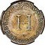 Canada Halfpenny Nova Scotia Token 1816  H coin reverse