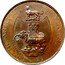 UK 1/2 Penny (Warwickshire Coventry Ford's Hospital) THE ARMS OF COVENTRY P KEMPSON FECIT. 17 97 coin reverse