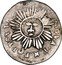 Argentina 1/2 Real Cordoba Province 1841 PNP KM# 16 PROVINCIA DE CORDOVA P.N.P. coin reverse