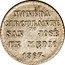 Argentina 1/2 Real Coat of Arms Entre Rios 1867 KM# 1 MONEDA CIRCULANTE DE SAN JOSE UN MEDIO 1867 coin reverse