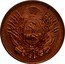 Argentina 1 Centavo Fuertes (Pattern Without Liberty) KM# Pn17 E coin obverse
