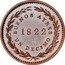 Argentina 1 Decimo Buenos Aires Pattern 1822  KM# Pn1 BUENOS AYRES 1822 UN DECIMO coin obverse