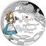 Tuvalu 1 Dollar Alice in Wonderland 2015 P Proof KM# 288 ALICE'S ADVENTURES IN WONDERLAND 150 YEARS P coin reverse