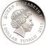 Tuvalu 1 Dollar Back to the Future DeLorean 2015  Proof QUEEN ELIZABETH II IRB 1 DOLLAR TUVALU 2015 coin obverse