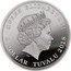 Tuvalu 1 Dollar (Bismarck) QUEEN ELIZABETH II IRB 1 DOLLAR TUVALU 2018 coin obverse