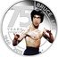 Tuvalu 1 Dollar (Bruce Lee) KM# 359 BRUCE LEE WR 75 YEARS 1940 2015 P coin reverse