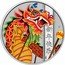 Tuvalu 1 Dollar Chinese New Year Holiday 2019 P P 新 年 快 乐 NM coin reverse