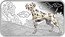 Tuvalu 1 Dollar Dalmatian 2018 P Proof P JM 1 OZ 9999 SILVER 狗 coin reverse