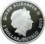 Tuvalu 1 Dollar (Diamond Jubilee - Oak leaves & Acorns) QUEEN ELIZABETH II 1 DOLLAR TUVALU 2013 IRB coin obverse