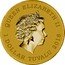 Tuvalu 1 Dollar Dragon Chinese New Year 2018 P QUEEN ELIZABETH II IRB 1 DOLLAR TUVALU 2018 coin obverse
