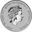 Tuvalu 1 Dollar (Elizabeth II Chinese New Year) QUEEN ELIZABETH II IRB 1 OZ 9999 AG 2020 TUVALU 1 DOLLAR coin obverse