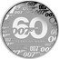 Tuvalu 1 Dollar Elizabeth II James Bond 2022  Bullion 007™ 60 YEARS OF BOND coin reverse
