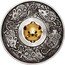 Tuvalu 1 Dollar (Elizabeth II Year of the Mouse) P NM 1 OZ 9999 SILVER coin reverse