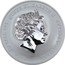 Tuvalu 1 Dollar (Elizabeth II Zeus) QUEEN ELIZABETH II IRB 1 OZ 9999 AG 2020 TUVALU 1 DOLLAR coin obverse