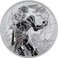 Tuvalu 1 Dollar (Elizabeth II Zeus) P ZEUS coin reverse