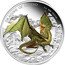 Tuvalu 1 Dollar (European Green Dragon) DRAGONS OF LEGEND EUROPEAN GREEN DRAGON. coin reverse