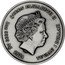 Tuvalu 1 Dollar (Gods of Olympus - Hades. Antique) QUEEN ELIZABETH II 1 OZ 9999 AG 2021 TUVALU 1 DOLLAR IRB coin obverse