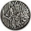 Tuvalu 1 Dollar (Gods of Olympus - Hades. Antique) HADES P coin reverse