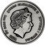 Tuvalu 1 Dollar (Gods of Olympus - Poseidon Antique) QUEEN ELIZABETH II 1 OZ 9999 AG 2021 TUVALU 1 DOLLAR IRB coin obverse