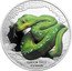 Tuvalu 1 Dollar (Green Tree Python) GREEN TREE PYTHON coin reverse