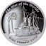 Tuvalu 1 Dollar (HMS Thunder Child) THE WAR OF THE WORLDS HMS THUNDER CHILD coin reverse