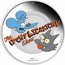 Tuvalu 1 Dollar Ihy & Scratchy 2021 P Proof P THE ITCHY & SCRATCHY SHOW TM ©20TV MATT GROENING coin reverse