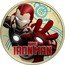 Tuvalu 1 Dollar Iron Man Marvel 2018 ©MARVEL MARVEL IRON MAN coin reverse