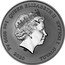 Tuvalu 1 Dollar (Kissing Ottifants) QUEEN ELIZABETH II IRB 1 OZ 9999 AG 2020 TUVALU 1 DOLLAR coin obverse