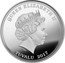 Tuvalu One Dollar Latin Cross 2017  Prooflike QUEEN ELIZABETH II IRB TUVALU 2017 coin obverse