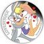 Tuvalu 1 Dollar Lovestruck 2019 P Proof LOVESTRUCK P TM & © WBEI (S19) coin reverse