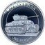 Tuvalu One Dollar M4 Sherman 2017  Prooflike M4 SHERMAN ONE DOLLAR JI coin reverse