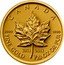 Canada 1 Dollar Maple Leaf Anniversary 2011 KM# 1138 CANADA 9999 9999 FINE GOLD 1/20 OZ OR PUR 1911 2011 coin reverse