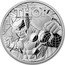 Tuvalu 1 Dollar Marvel Thor 2018 BU KM# 399 ©MARVEL MARVEL THOR coin reverse
