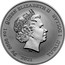 Tuvalu 1 Dollar Ottifant gilded 2021  BU QUEEN ELIZABETH II IRB 1 OZ 9999 AG 2021 TUVALU 1 DOLLAR coin obverse