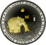 Tuvalu 1 Dollar Ottifant gilded 2021  BU SOL LUCET OMNIBUS OTTO DIE SONNE SCHEINT FÜR ALLE coin reverse