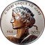 Canada 1 Dollar Peace Dollar 2021  Ultra High Relief A MARI USQUE AD MARE PAX 2021 ST coin reverse